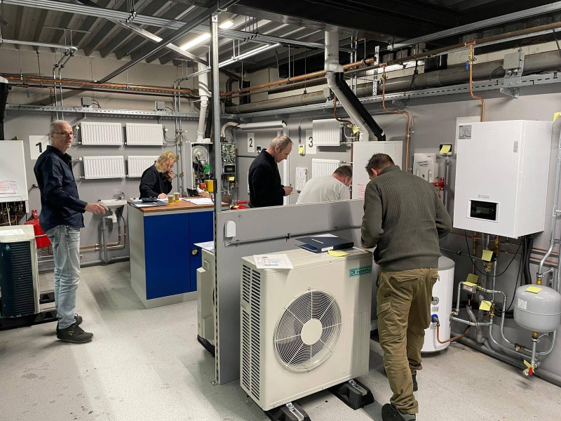 praktijktraining warmtepomp installaties doorgronden installatietechniek vakwijs
